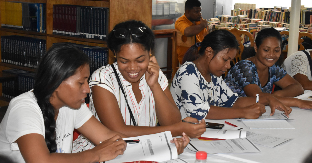 PACER Plus Supports Kiribati in Developing Entrepreneurship Curriculum